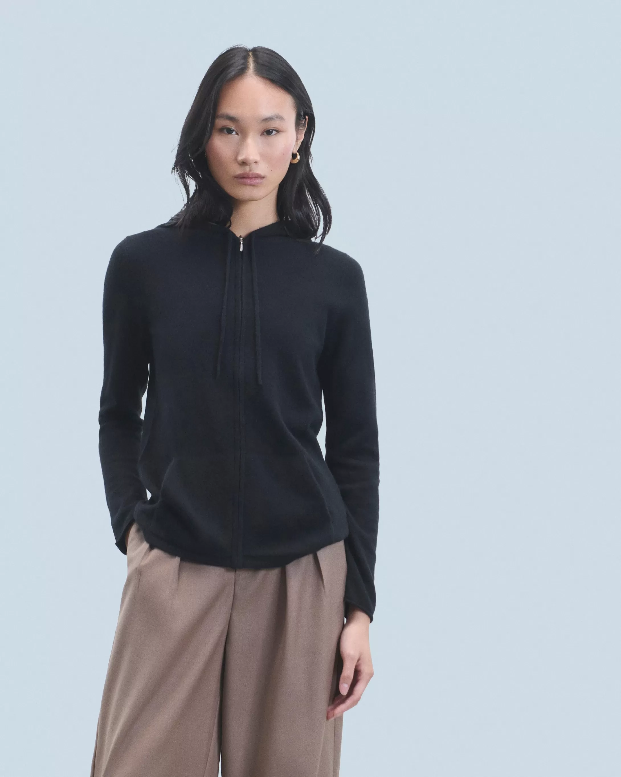 Maglione con Cappuccio e Zip | FROM FUTURE New