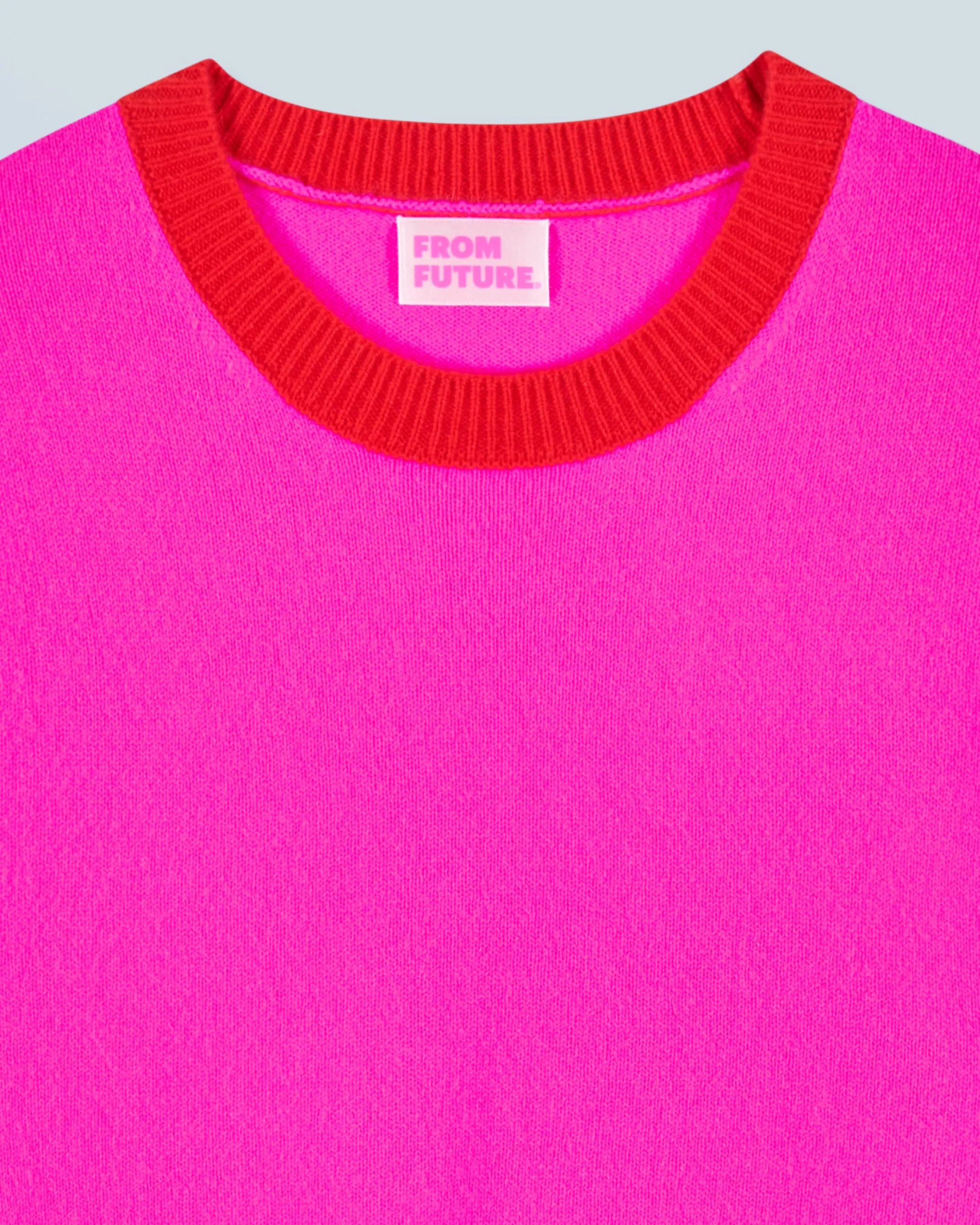 Maglione Girocollo Luce a contrasto bicolore | FROM FUTURE Flash Sale