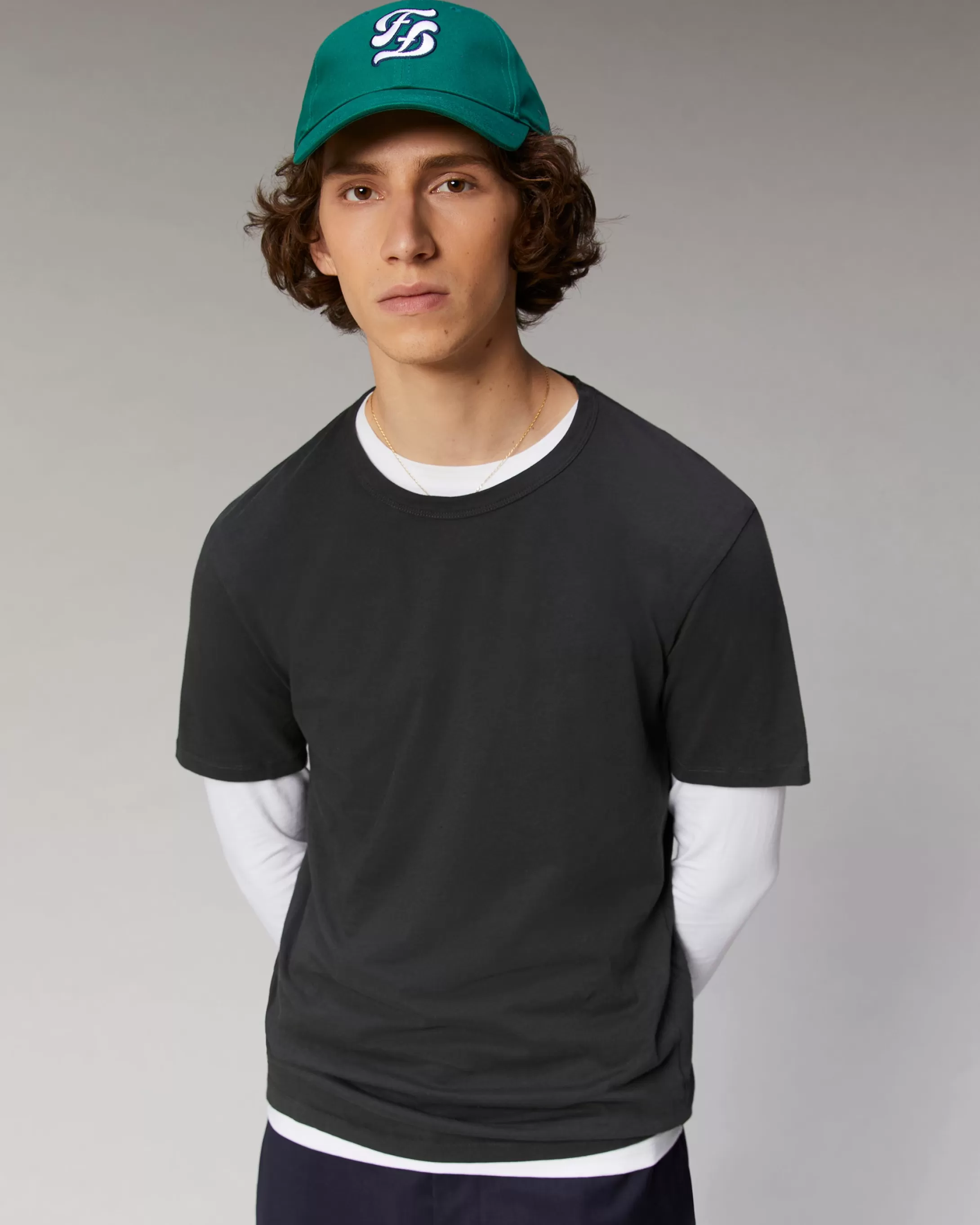 T-Shirt Girocollo Maniche Corte Basic | FROM FUTURE Clearance