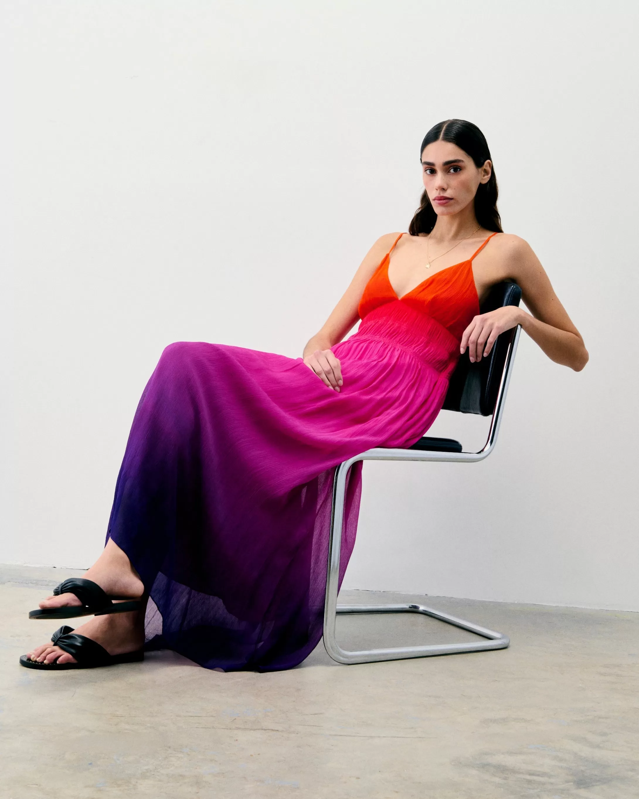 Vestito Lungo Spallina Sofia | FROM FUTURE Store